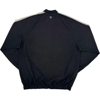 Nike Black/White Quarter Zip Windbreaker (L)
