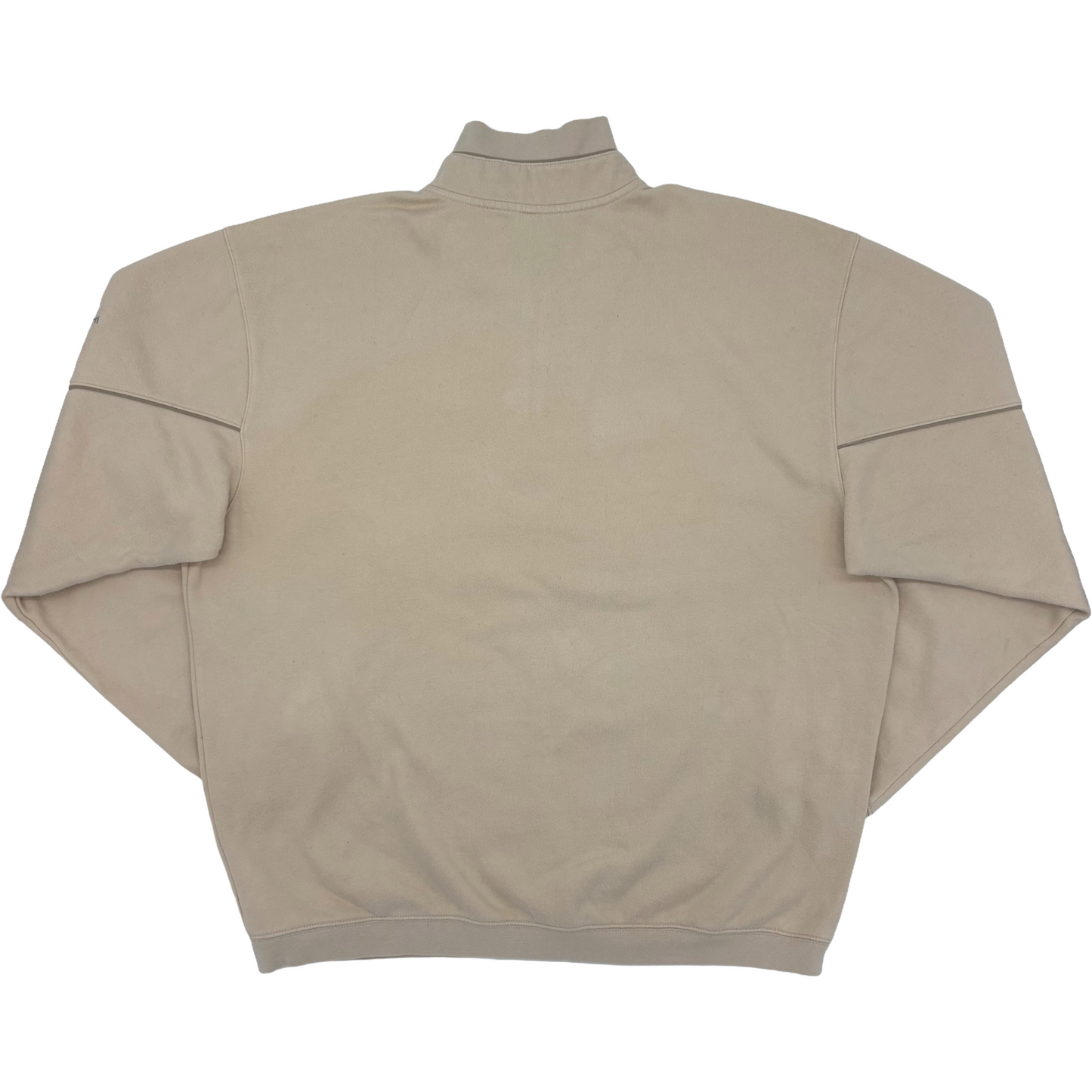 Nike Beige Quarter Zip Jumper (L)