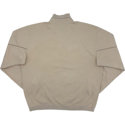 Nike Beige Quarter Zip Jumper (L)