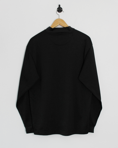 00s Nike Long Sleeve Black Mock Neck (L)