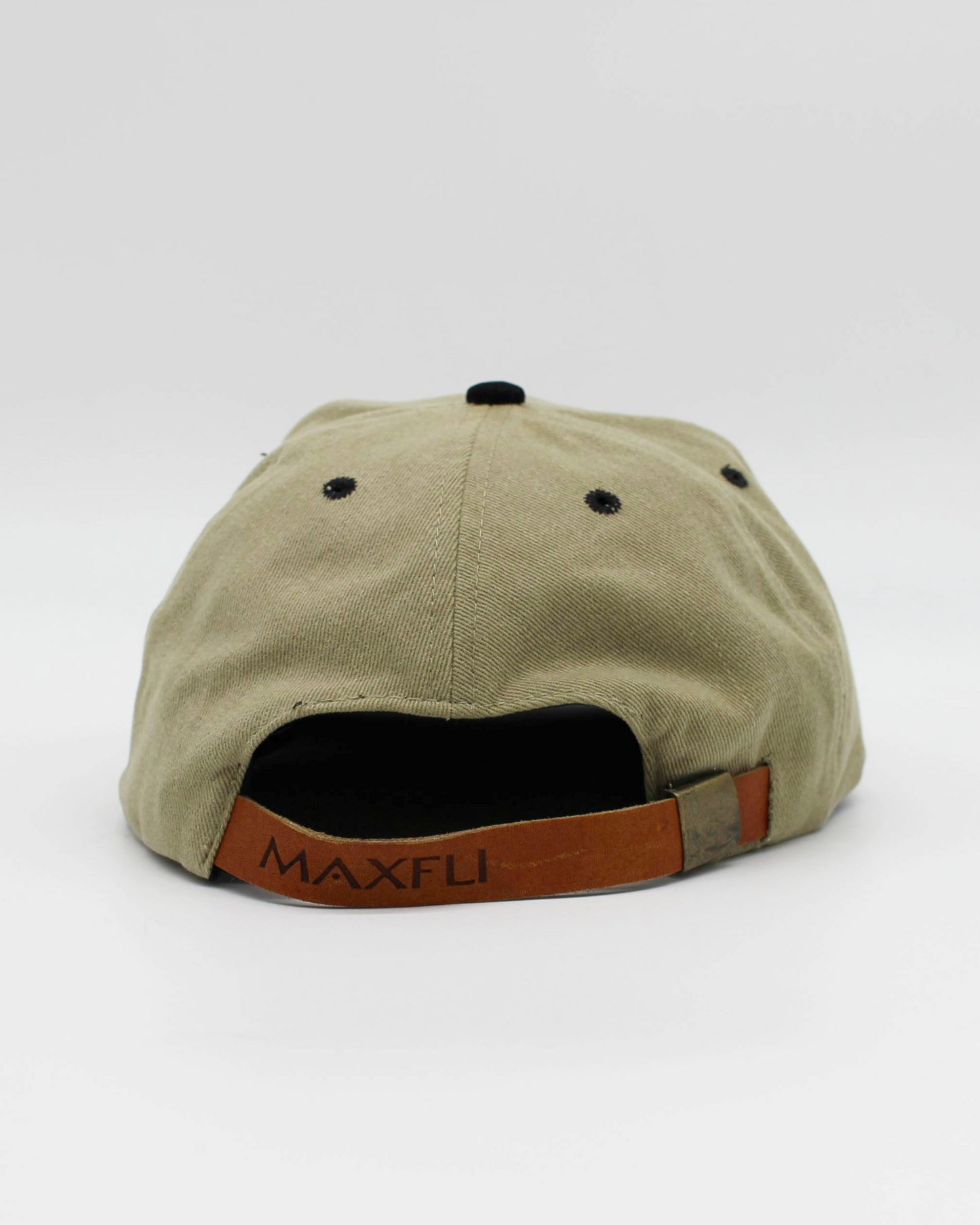 90s Maxfli Beige/Black Cap
