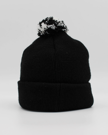 90s Titleist Black/White Bobble Beanie Hat