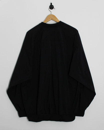 90s Nike Tour Black Buttoned Windbreaker (XXL)