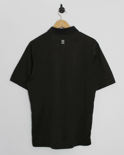 00s Tiger Woods Black Polo-Shirt (S)