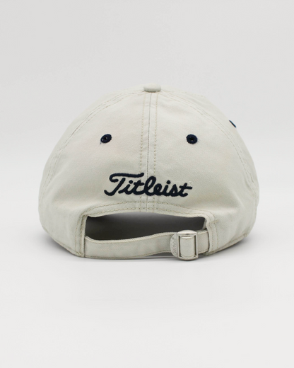 00s Titleist Cream/Navy Cap by New Era