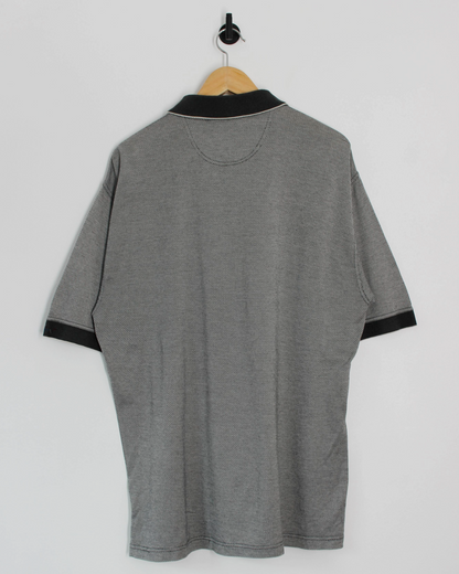 00s Greg Norman Woven Polo-Shirt (M)