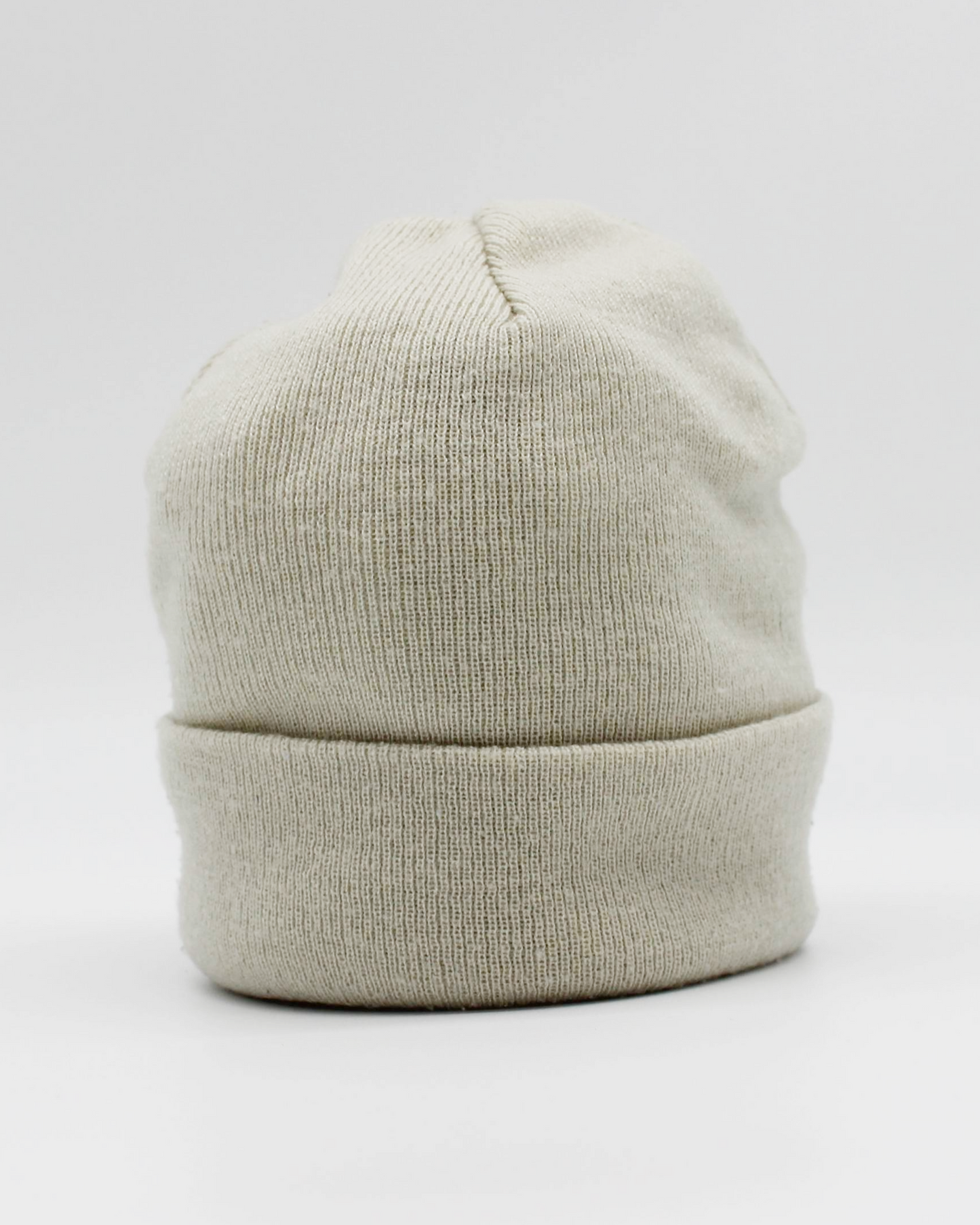 00s Nike Shield Logo Beige Beanie Hat