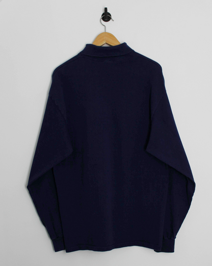 90s Nike Deep Blue Turtle Neck (L)