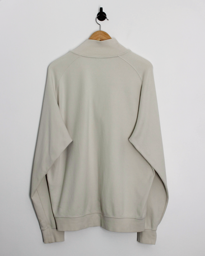 00s Nike Beige Quarter Zip Jumper (L)