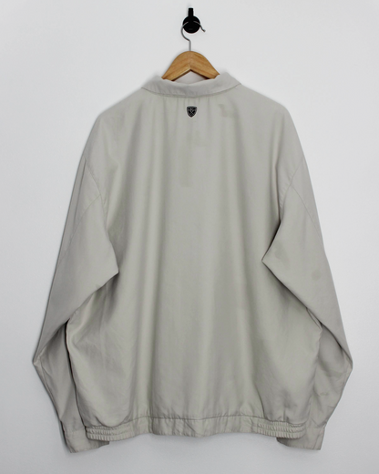 00s Nike Cream Harrington Style Full Zip Jacket (XL)