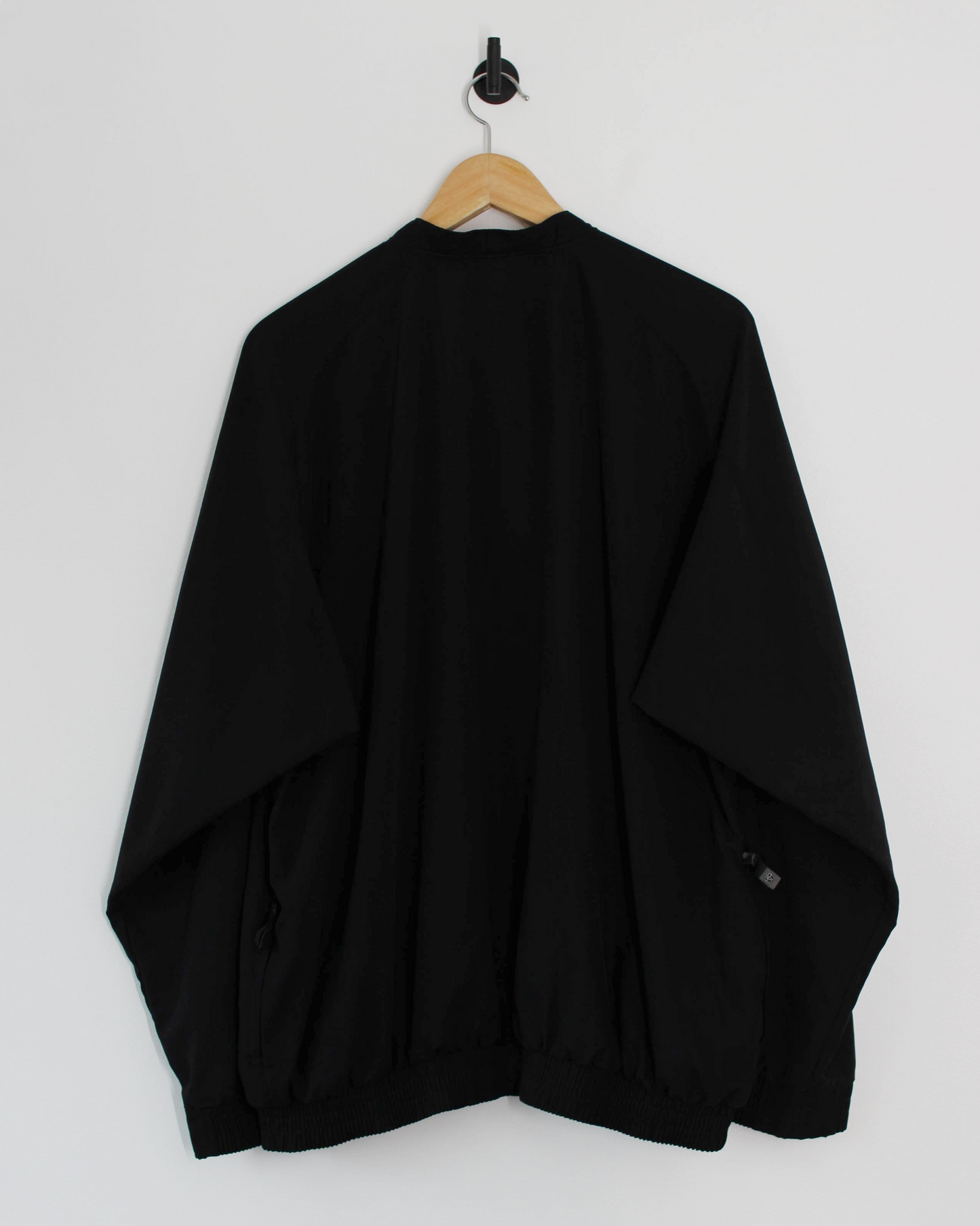 00s Nike Black Buttoned Windbreaker (L)