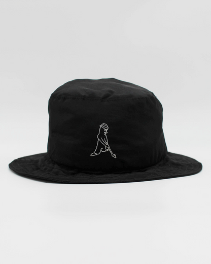 00s Ping Black Bucket Hat (S/M)