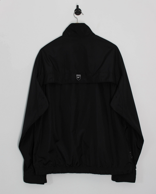 00s Reebok Black Full Zip Jacket (XL)