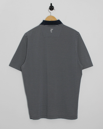 2010 Ryder Cup Ashworth Navy/White Striped Polo-Shirt (M)