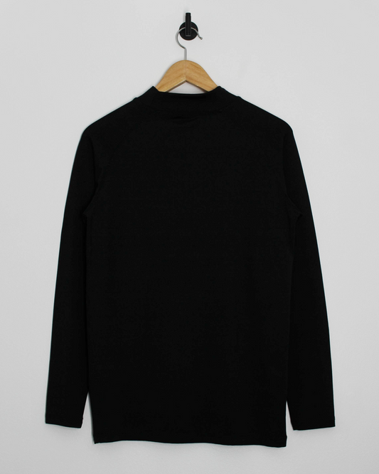 00s Ping Black Long Sleeve Mock Neck (M)