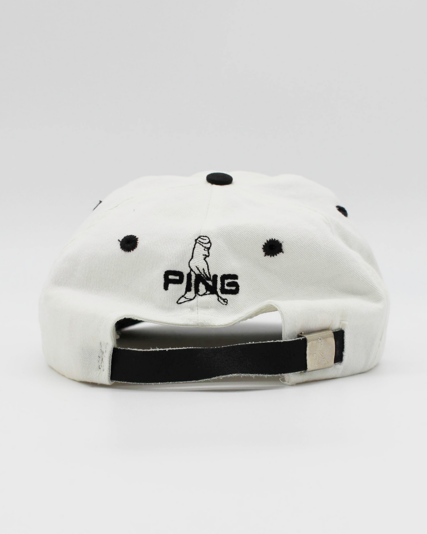 90s Ping White/Black Cap