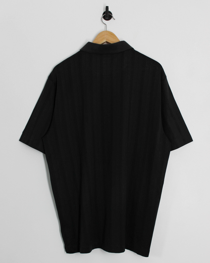00s Nike Tiger Woods Black Polo-Shirt (XL)