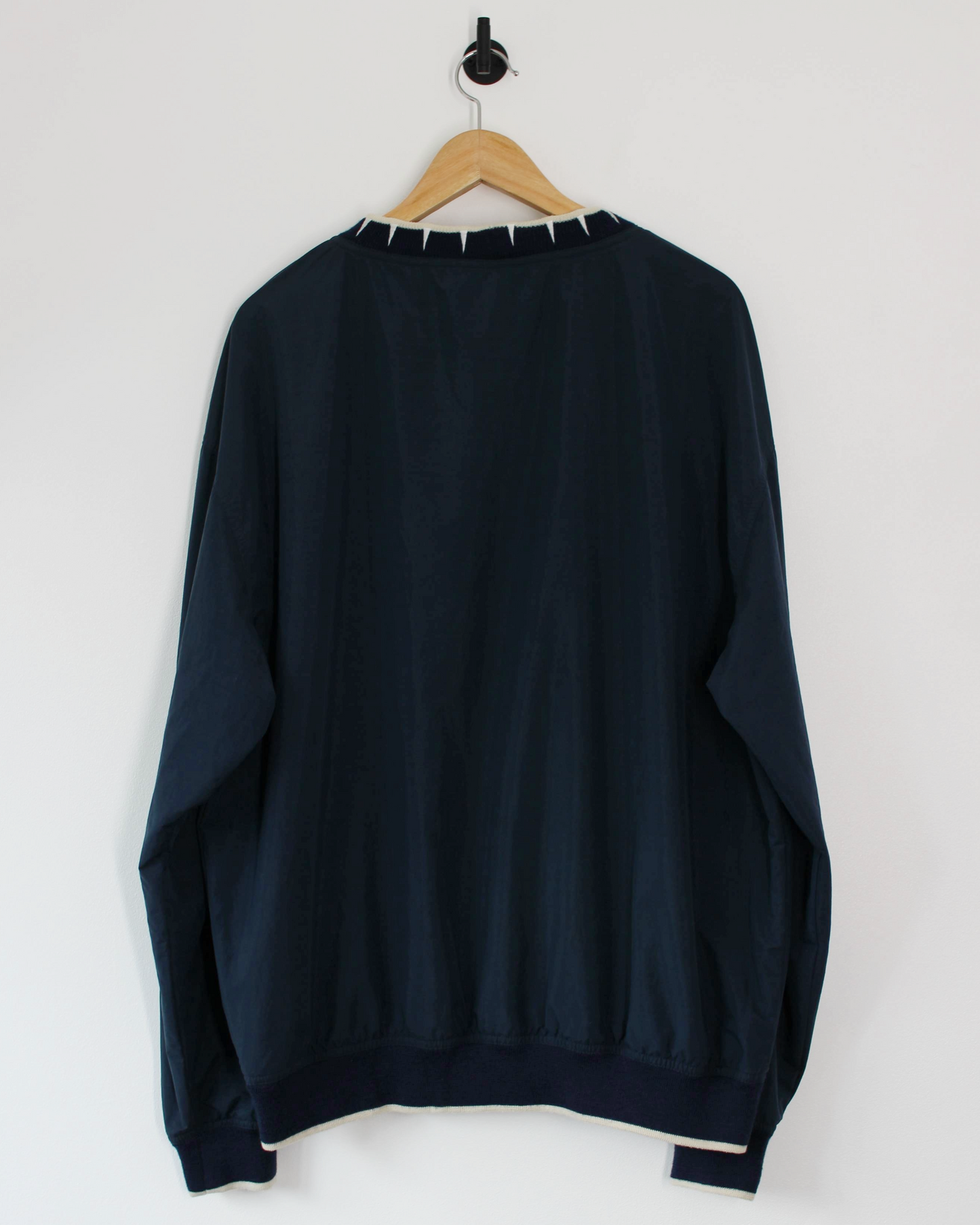 90s Greg Norman Navy Crewneck Windbreaker (L)