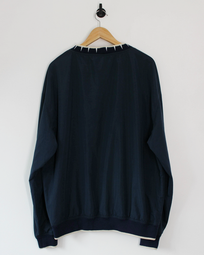 90s Greg Norman Navy Crewneck Windbreaker (L)