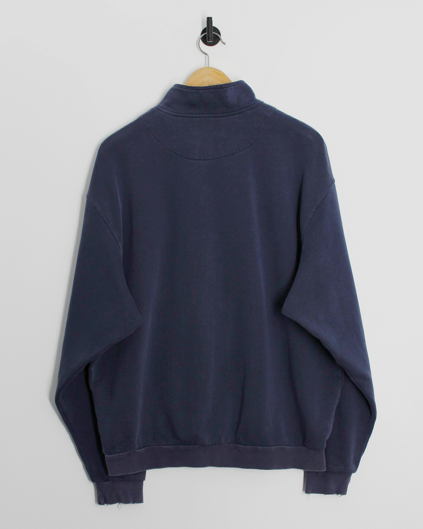 00s Nike Navy Quarter Zip Sweatshirt (M)