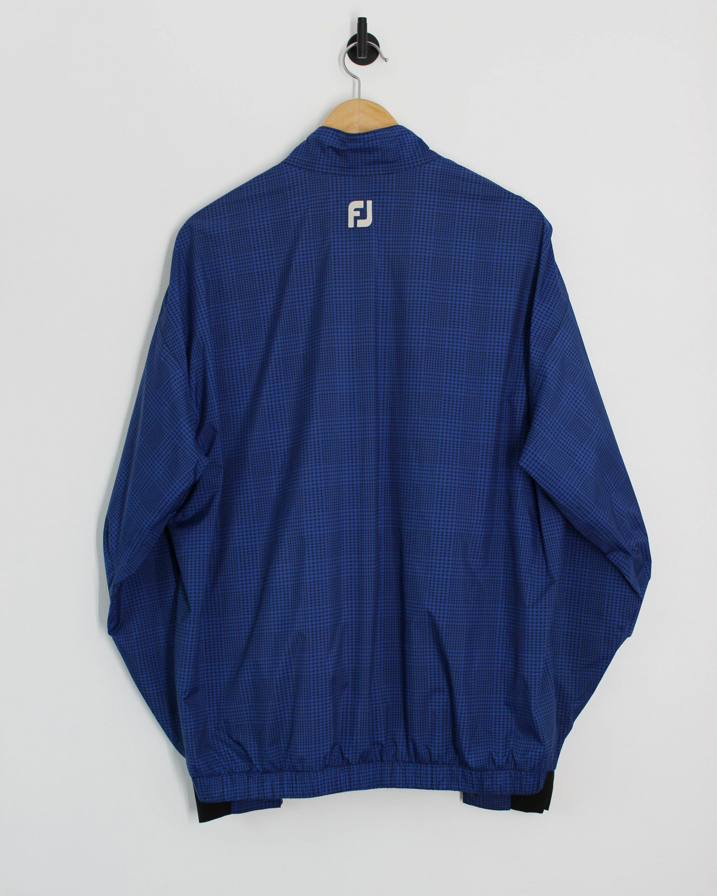 90s Dryjoys by Footjoy Blue Half Zip Jacket (M)