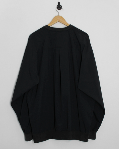 90s Nike Tour ‘St Louis Golf Classic’ Black Quarter-Snap Windbreaker (XL)