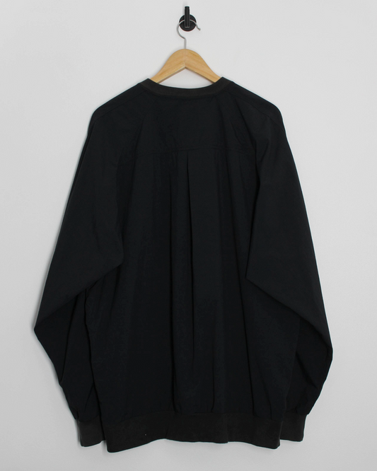 90s Nike Tour ‘St Louis Golf Classic’ Black Quarter-Snap Windbreaker (XL)