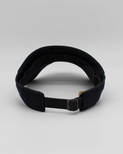 00s Nike Shield Logo Navy Visor