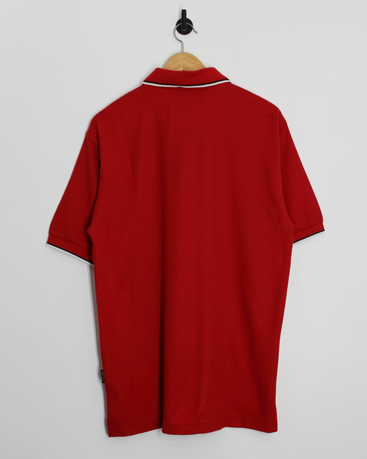 00s Nike Red Polo-Shirt with Tags (L)