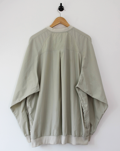 90s Nike Cream Buttoned Windbreaker (L)