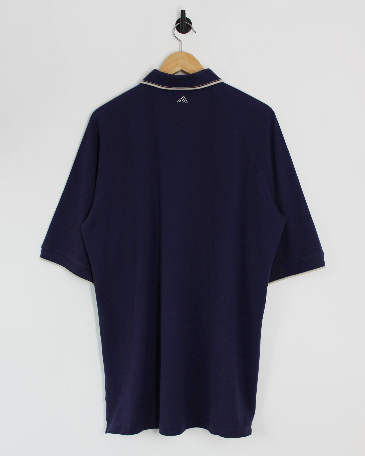 90s Adidas Navy Polo-Shirt (XL)
