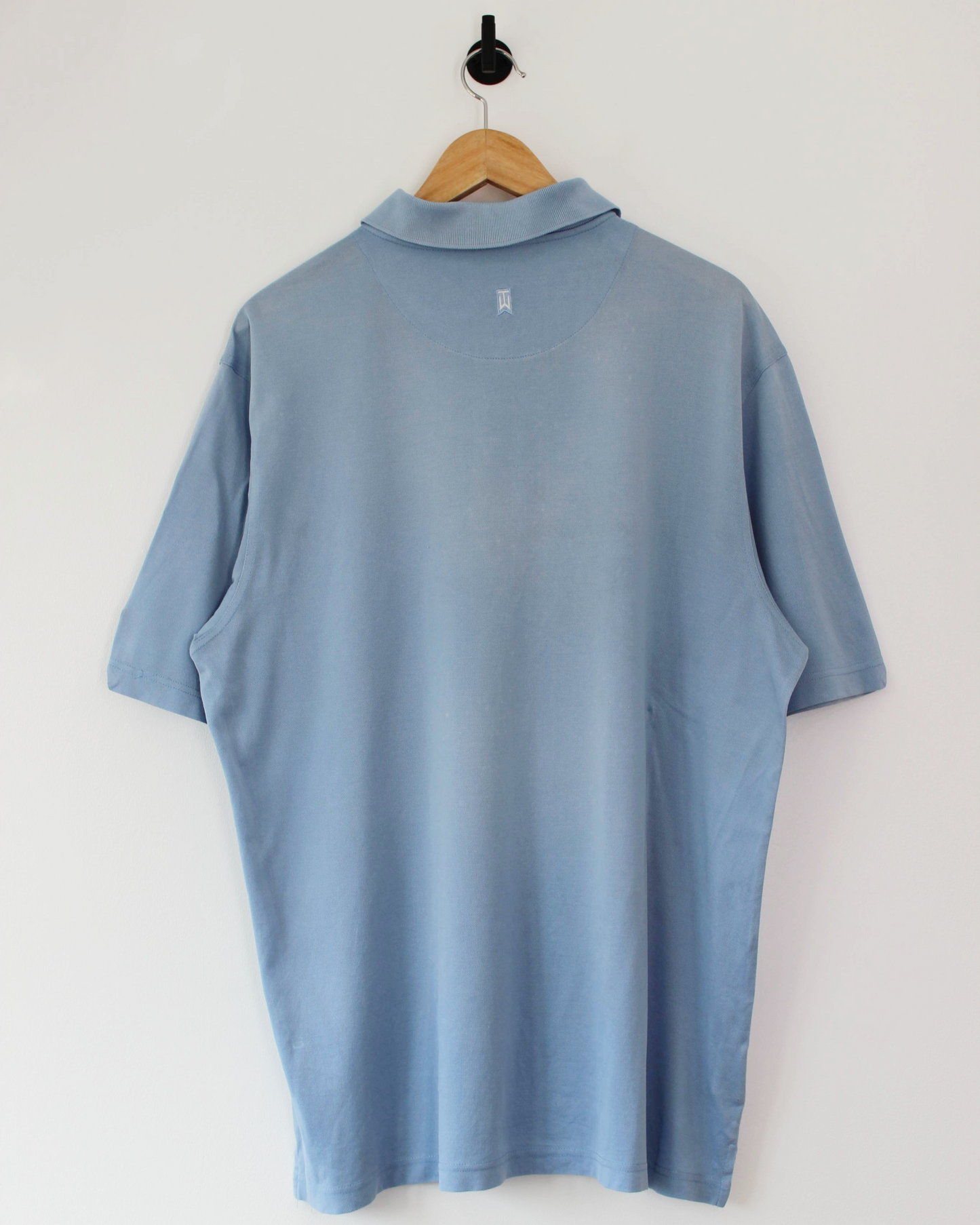 00s Nike Tiger Woods Light Blue Polo-Shirt (XL)