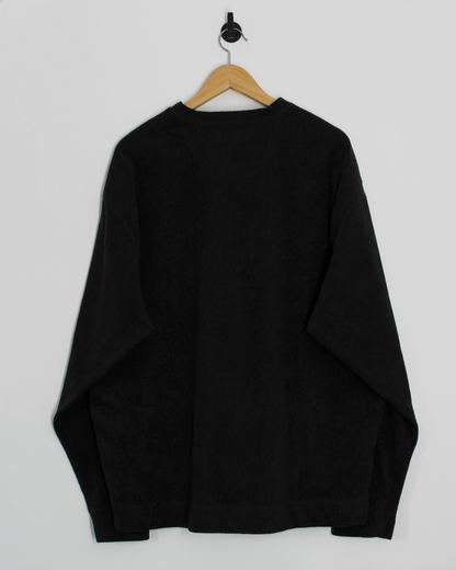 00s Nike Tiger Woods Ribbed V-Neck Sweatshirt (XL)