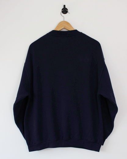 00s Mizuno Navy/Red Crewneck Sweatshirt (S/M)