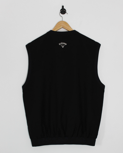 00s Callaway Black Golf Vest (M)