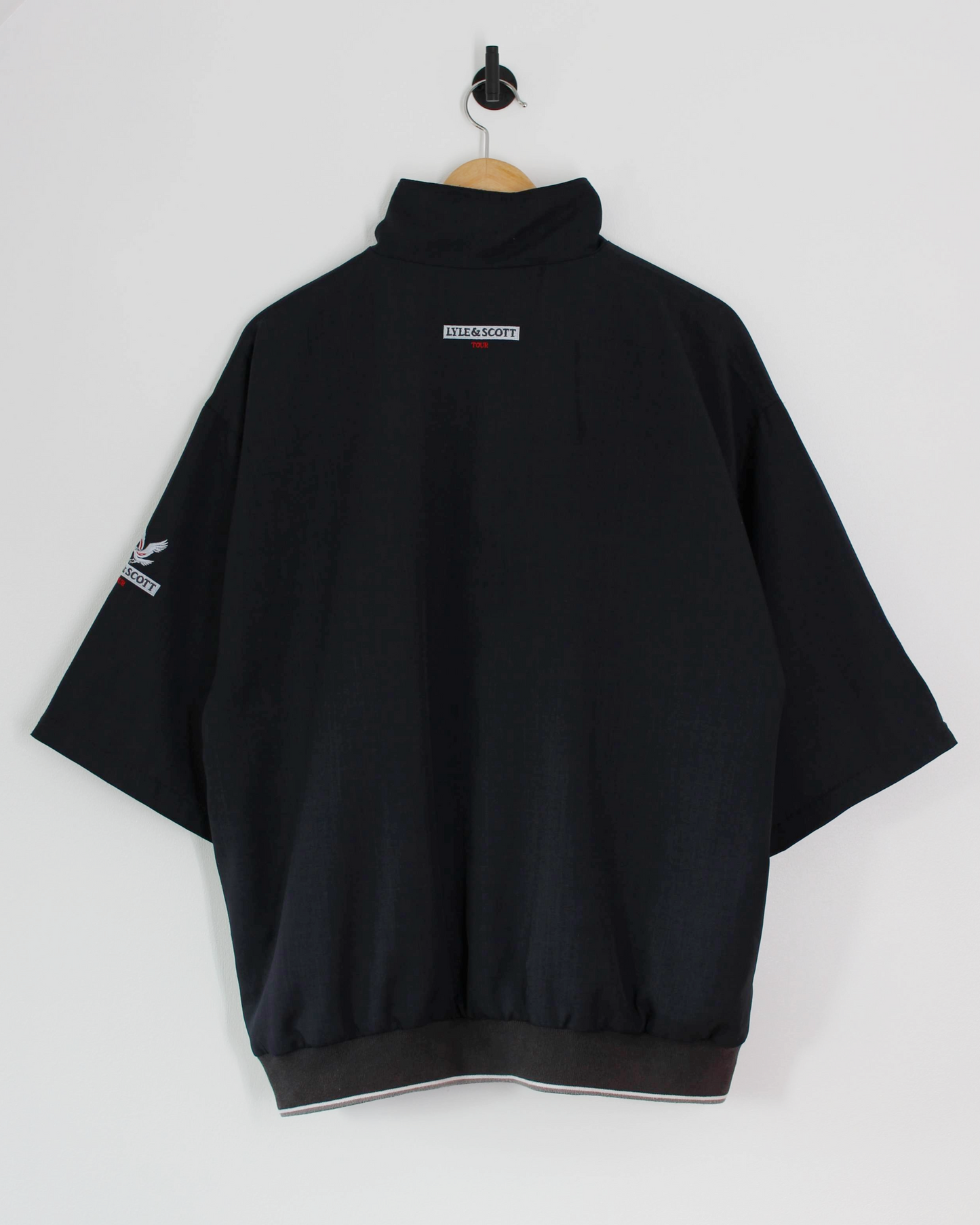 00s Lyle & Scott Tour Short Sleeve Windbreaker (L)