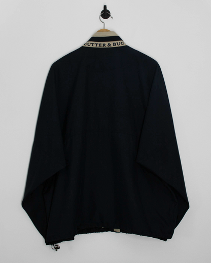 00s Cutter & Buck Kingsbarns Navy Full Zip Jacket (XL)