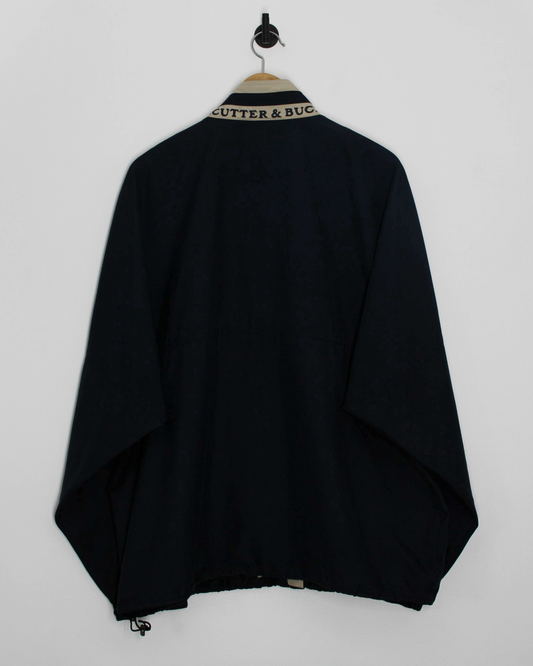00s Cutter & Buck Kingsbarns Navy Full Zip Jacket (XL)