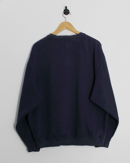 90s Ashworth Navy Crewneck Sweatshirt (M/L)
