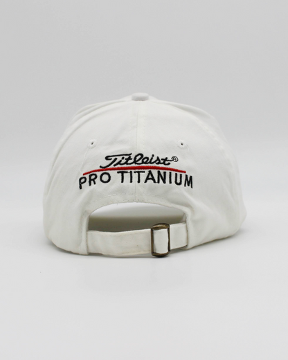 00s Titleist Pro Titanium White Cap