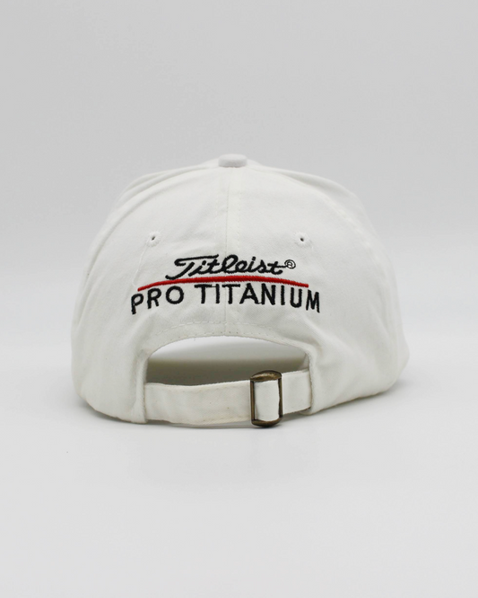 00s Titleist Pro Titanium White Cap