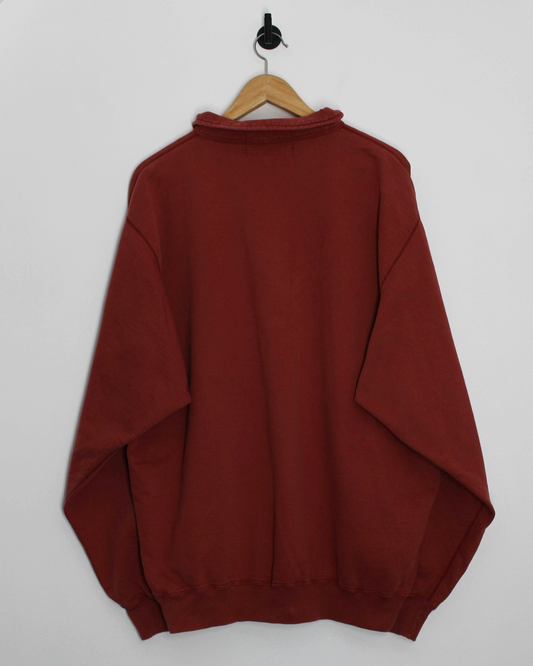 Manoir Richelieu Coral Quarter Zip Jumper (XL)