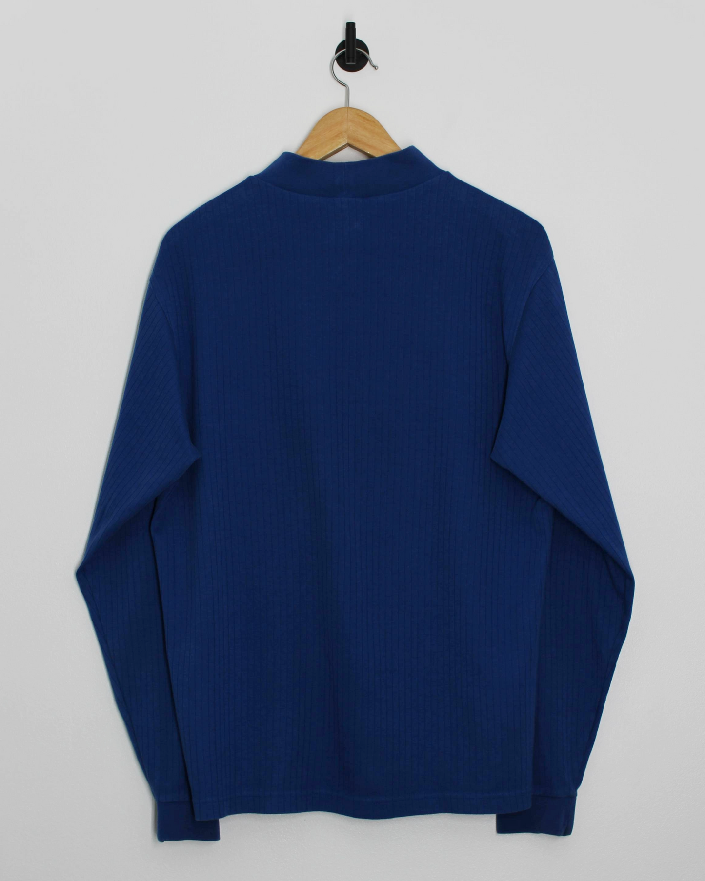 00s Nike Blue Long Sleeve Mock Neck (L)