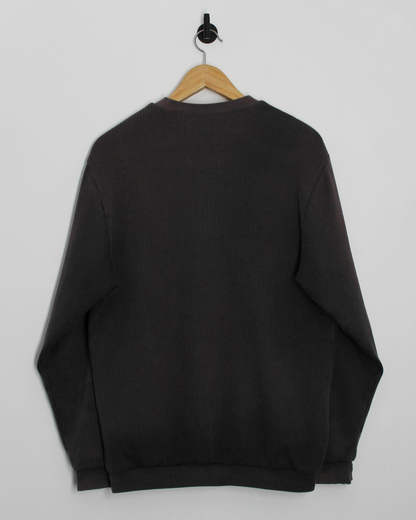 00s Nike Reversible Grey/Cream Pullover (S)