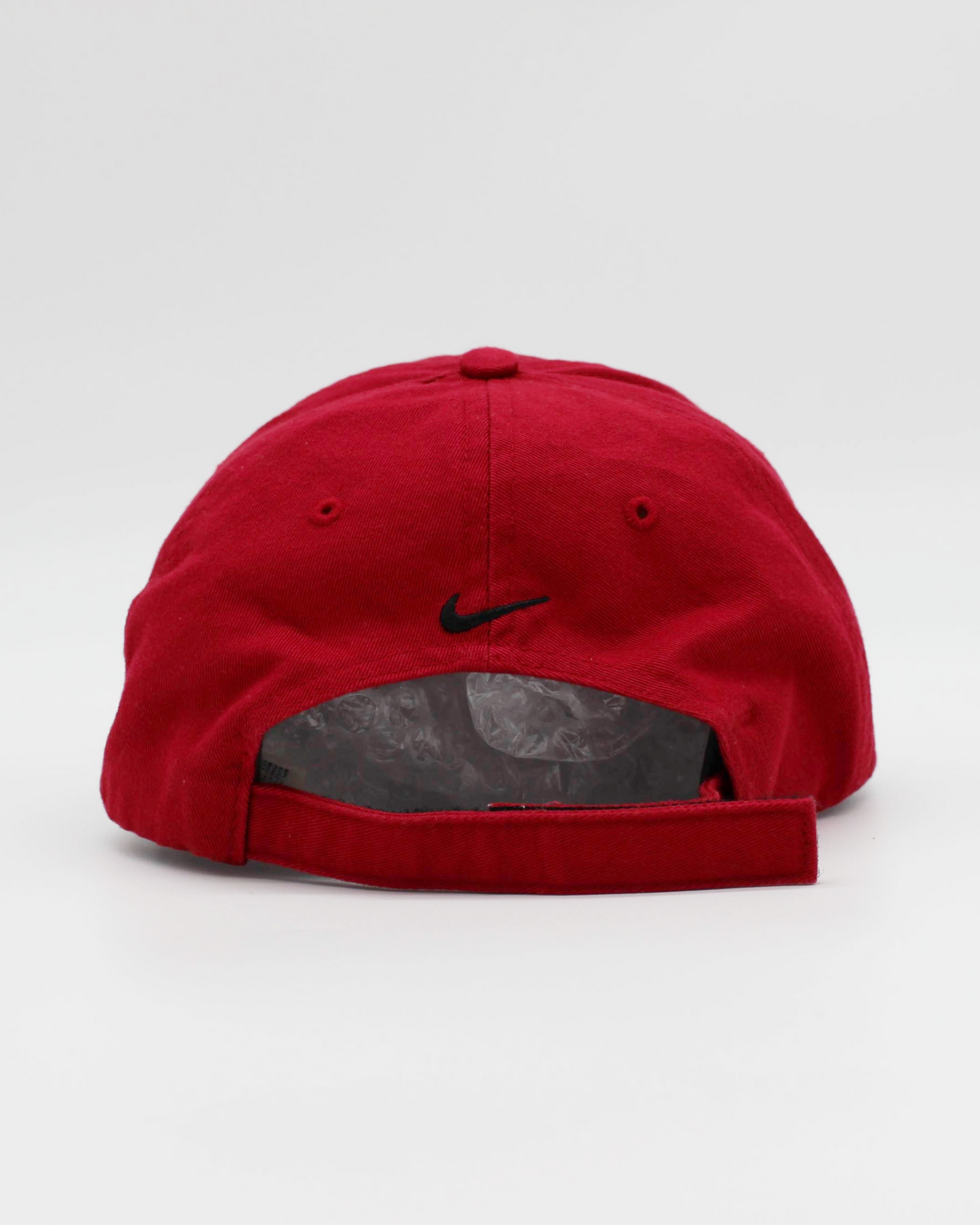 00s Red Nike Shield Logo Cap