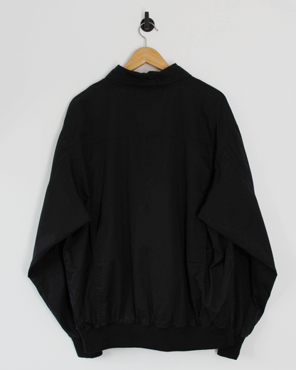 90s Reebok Golf Black Harrington Style Jacket (L)