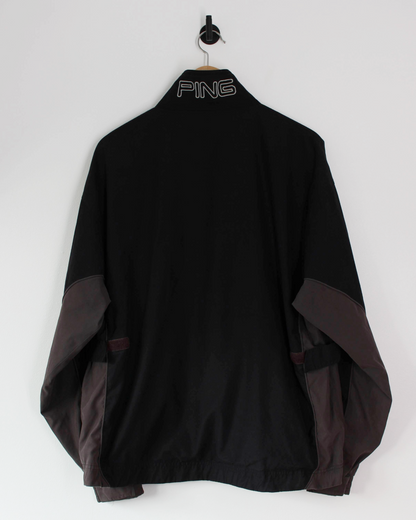 00s Ping Full Zip Black Jacket (M)