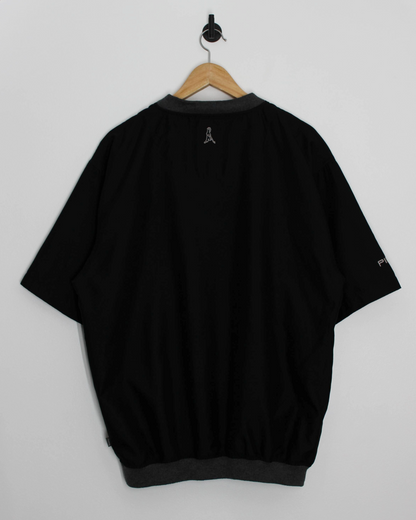 00s Ping Black Short Sleeve Windbreaker (M)