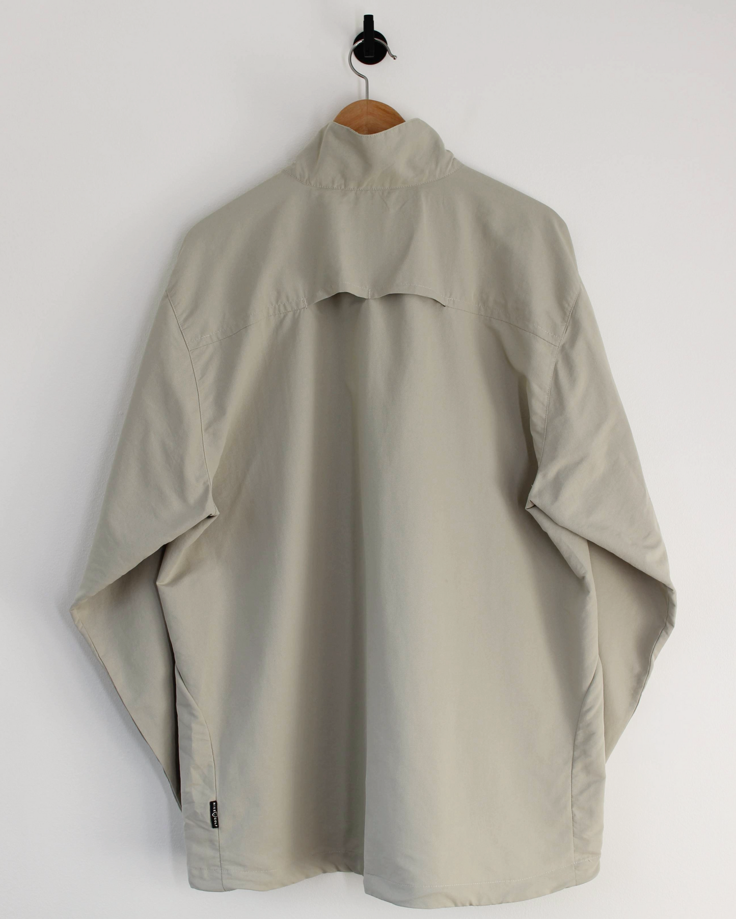 00s Nike Cream Quarter Zip Light Jacket (XL)