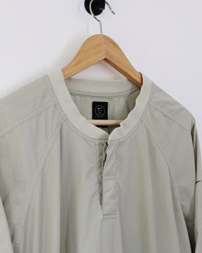 90s Nike Cream Buttoned Windbreaker (L)